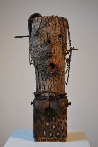 THE LADY SINGS THE BLUES - Sculpture - Louise Parenteau