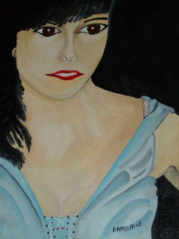 Femme - Peinture - drallih