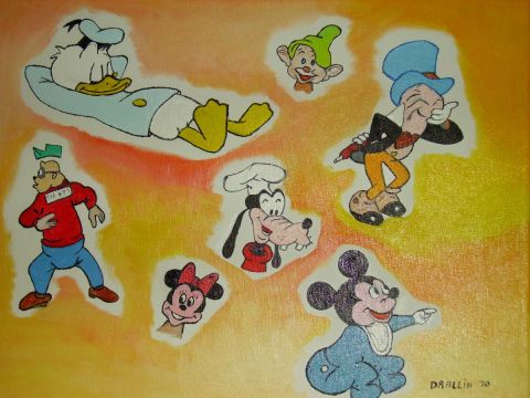 plaisir - Peinture - drallih