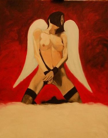ange ou d�mon - Peinture - patrick incognito