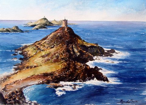 Les Iles Sanguinaaires - Ajaccio - Peinture - Marcel BOOS
