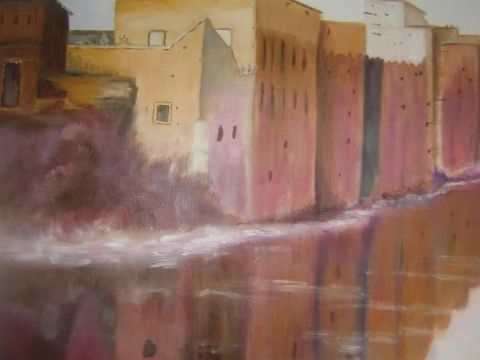 Forteresse - Peinture - Delphine S