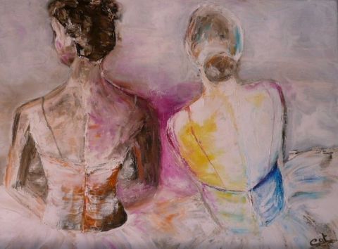 Etoiles - Peinture - Catherine CHAIX
