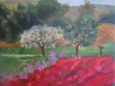 Printemps - Peinture - Delphine S