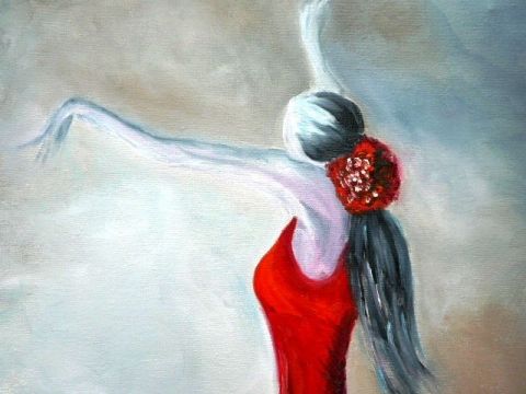 Passionata - Peinture - Catherine CHAIX