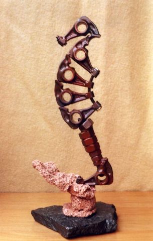 L'Hippocampe - Sculpture - Dennys de Perouse
