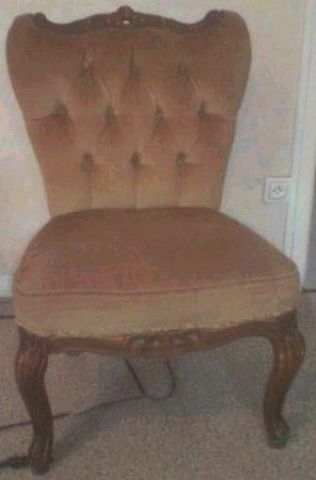chaise avant - Art textile - niescior