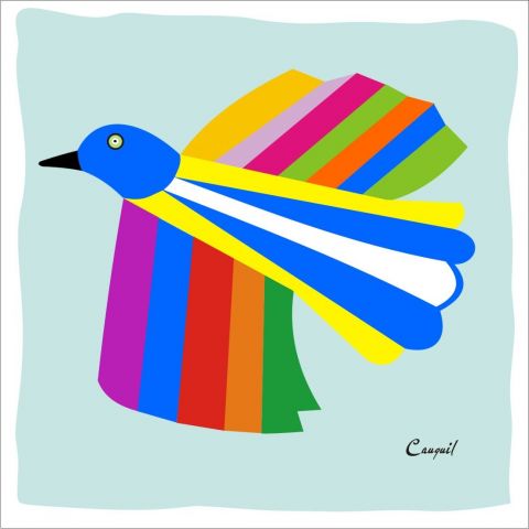 L'OISEAU DE TOUTES LES COULEURS - Mixte - Patrick CAUQUIL