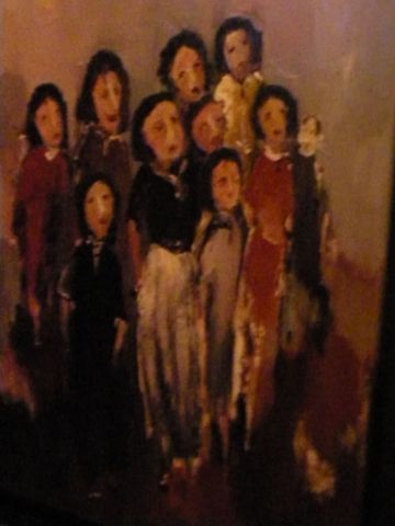 personnages 3 - Peinture - josiane couret