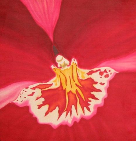 Fucsia Orchid - Peinture - Lux