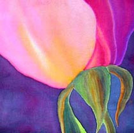 Psico Rose - Peinture - Lux