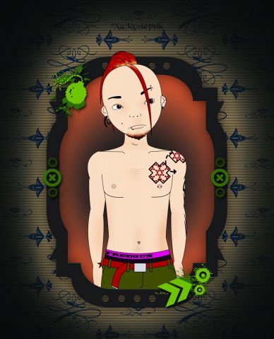 He's brown - Art numerique - NaRKoCeRiZz