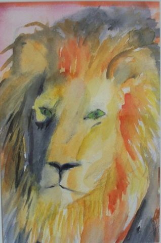 LION - Peinture - als