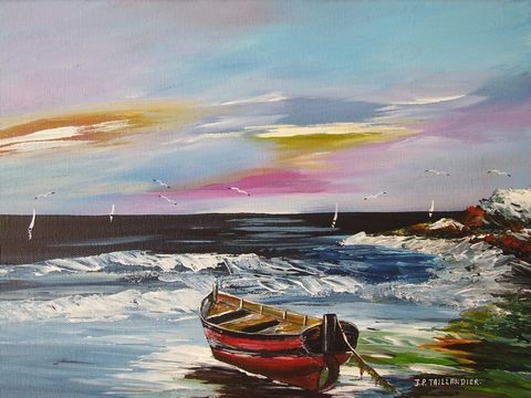 BATEAU BRETON - Peinture - J-PAUL TAILLANDIER