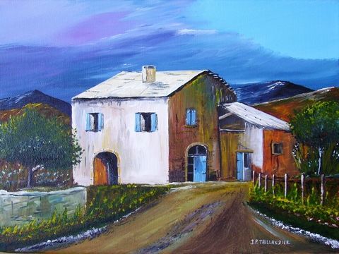 LA BERGERIE - Peinture - J-PAUL TAILLANDIER
