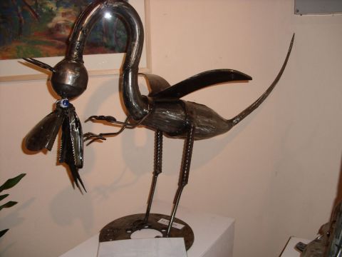 Le Dragon - Sculpture - Roland GOURDON