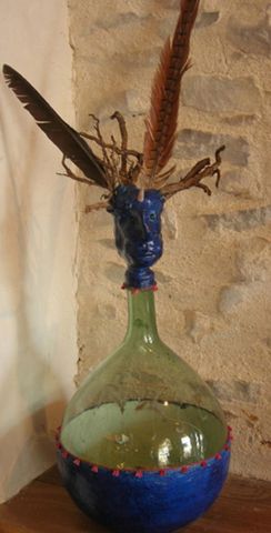 Le Messager - Sculpture - Gaellita