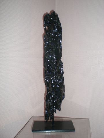 L'artiste thierry arbore - Marée noire