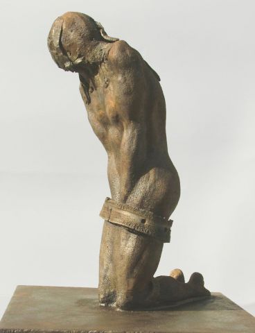 l'abandon - Sculpture - pascal borghi