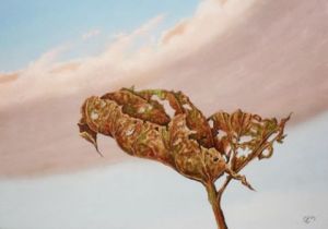 Peinture de Uko Post: dead leaf