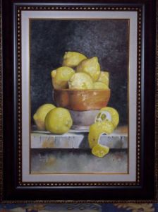 Voir le détail de cette oeuvre: pot et citron 