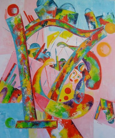 L'artiste Corinne Bettan - Harpiste