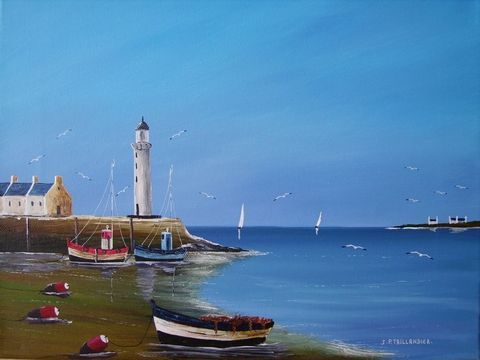 MAREE BASSE - Peinture - J-PAUL TAILLANDIER