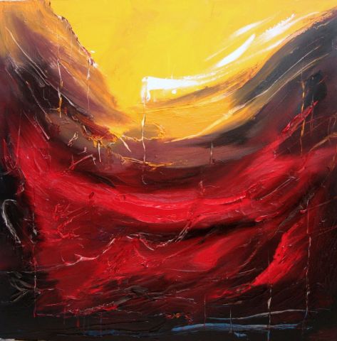Equinoxe II - Peinture - FABRICE FLAMAND