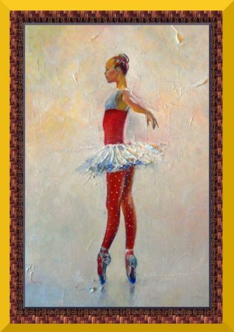 ballerina - Peinture - irenga