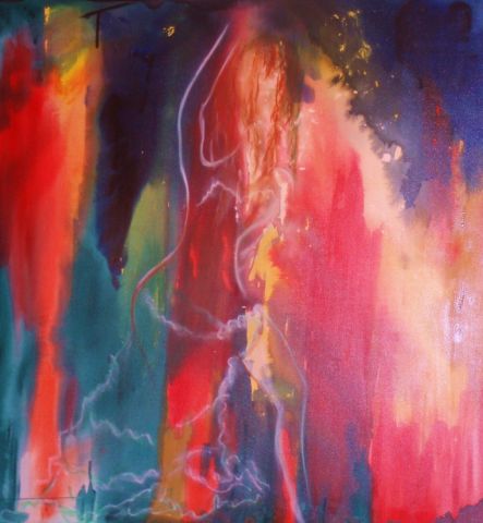 Incendies Andalouses - Peinture - La Terre Promise