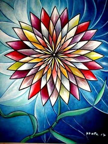 L'artiste ntota - La fleur magique