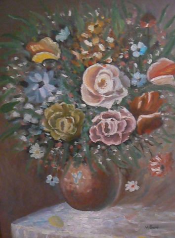 Bouquet 2 - Peinture - Valerie MICHEL