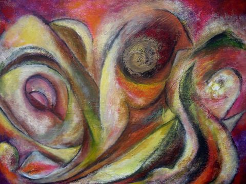 l'oreille - Peinture - Liliane CIMA