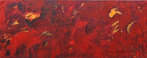 Monstres et Lumi�re sont au Coeur de l'Homme - Peinture - Oria