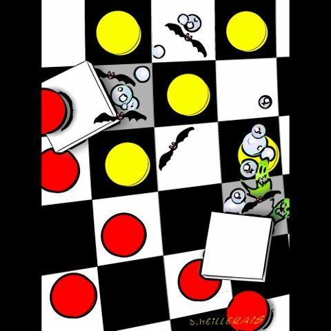 DAMIER - Art numerique - Didier MEILLERAIS