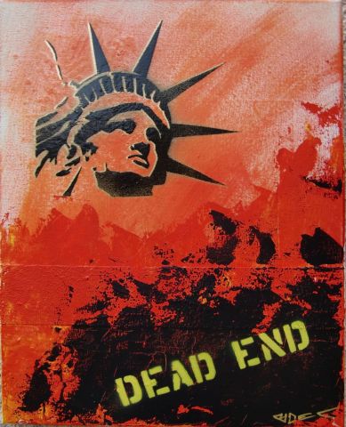L'artiste Richard Decouflet - dead end 2