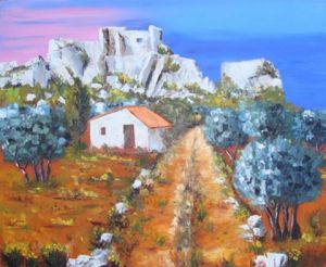 Voir cette oeuvre de Lifa: Les Baux de Provence