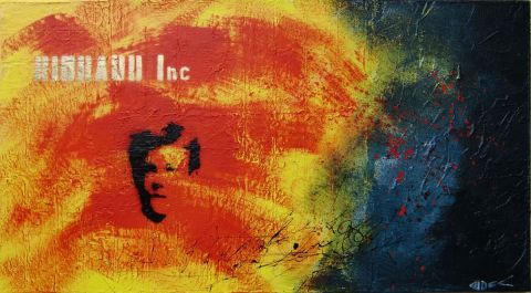 Rimbaud Inc - Peinture - Richard Decouflet