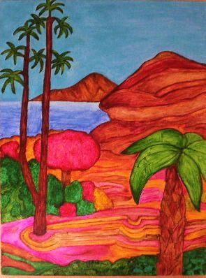 L'artiste SOFI - Erosion colorée