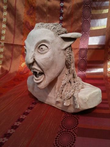 La coll�re de Neytiri  - Sculpture - Jean Francois Guilard