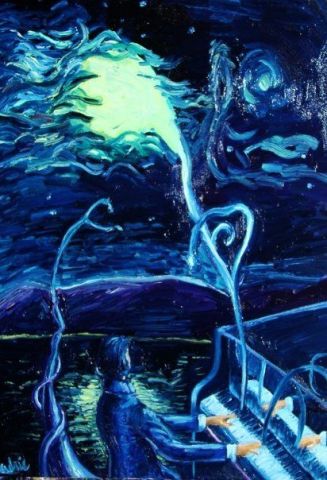 moonlight sonata - Peinture - tetris