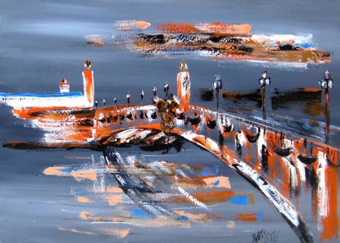 PONT ALEXANDRE 3  - Peinture - BAPTYSTE