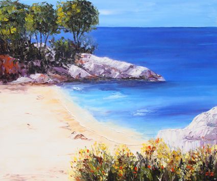 Plage - Peinture - Lifa