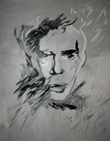 Grand Monsieur - Peinture - Catherine GARCERAN