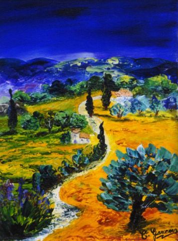 Provence - Peinture - Catherine GARCERAN