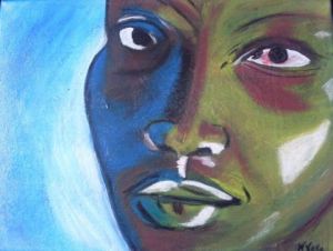 Voir le détail de cette oeuvre: visage d'afrique 