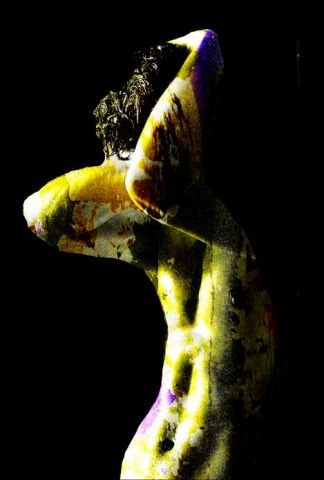 Adam - Peinture - Pierre Confolent