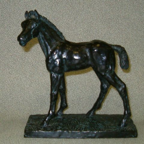 Poulain - Sculpture - PIERRE CHAMBRY