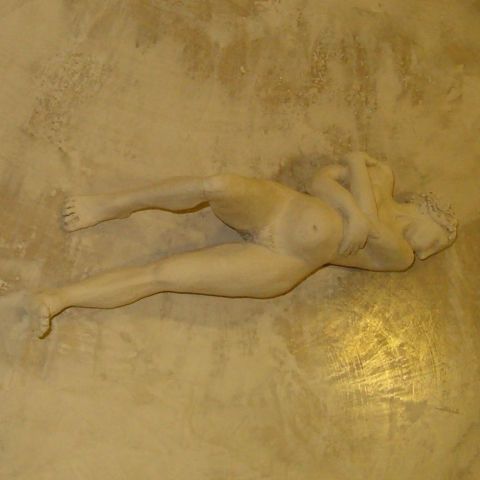 La femme enceinte - Sculpture - STEPHANE CHAMBRY