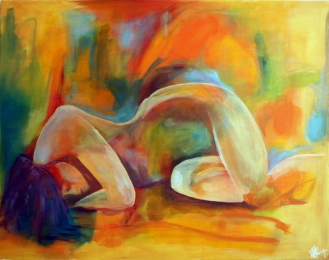 O sono - Peinture - Maria Crespo